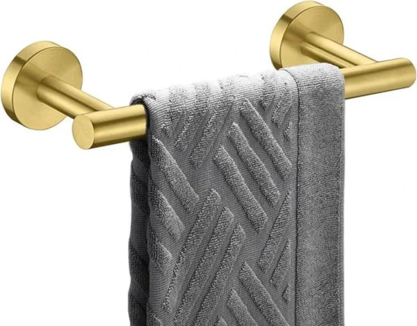 Unyqoos® Elegante en handdoekhouder van roestvrij staal voor badkamer en keuken