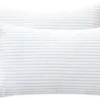 P-87213234810012-20260406111952.webp Unyqoos® Set van 2 zachte gestreepte kussenslopen voor stijlvolle interieurdecoratie