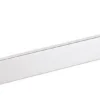 Unyqoos® Elegant verchroomd handdoekenrek van 35 cm met glas en messingelementen