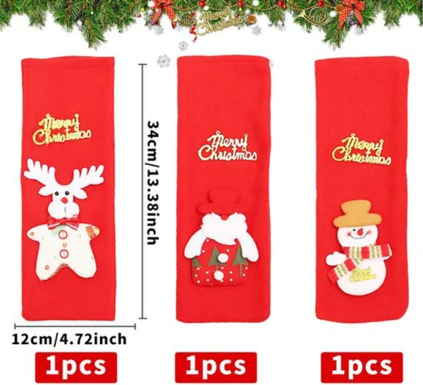 P-87213234838211-20260406093500.webp Unyqoos® Set van drie herbruikbare kerstflessenzakken voor feestelijke tafeldecoratie