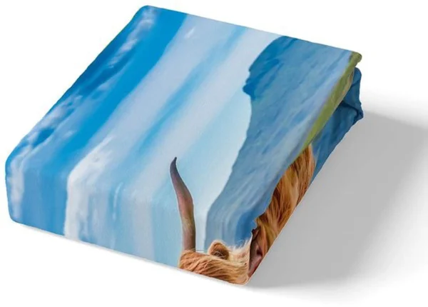 Unyqoos® 3D Dierenprint Dekbedovertrekset in Groen voor Volwassenen en Tieners met Bergthema