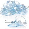 P-87213234887890-20260406121332.webp Unyqoos® Set van 20 universele zuignappen met metalen haken voor diverse toepassingen