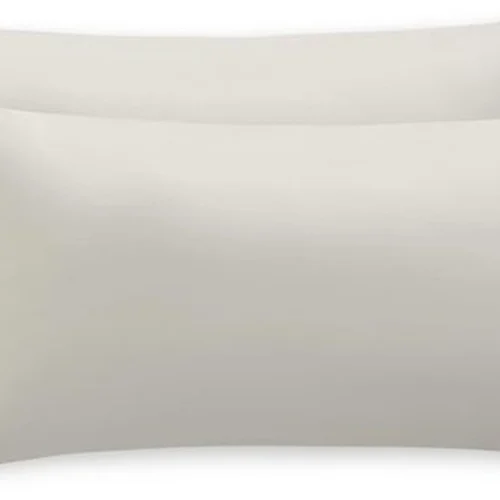 Unyqoos® Set van 2 zachte beige kussenhoezen 40x80 cm met rits voor comfort