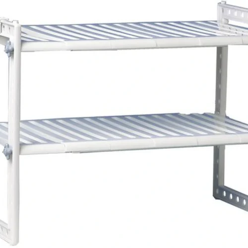 Unyqoos® Verstelbaar opbergsysteem voor keuken en badkamer met afneembare planken
