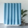 P-87213234962410-20260403113355.webp Unyqoos® Luxe turquoise douchegordijn van zwaar textiel met schimmelbestendige eigenschappen