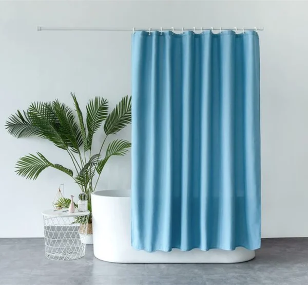 P-87213234962411-20260403113359.webp Unyqoos® Luxe turquoise douchegordijn van zwaar textiel met schimmelbestendige eigenschappen