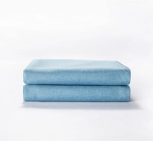 P-87213234962413-20260403113409.webp Unyqoos® Luxe turquoise douchegordijn van zwaar textiel met schimmelbestendige eigenschappen