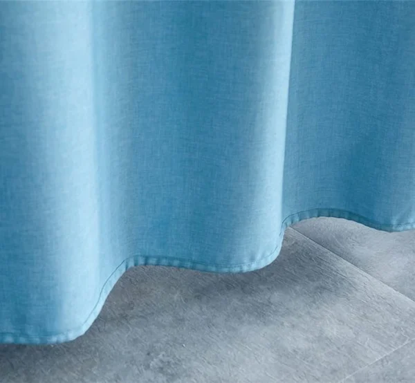 P-87213234962414-20260403113416.webp Unyqoos® Luxe turquoise douchegordijn van zwaar textiel met schimmelbestendige eigenschappen