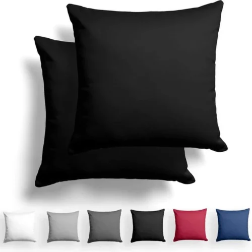 P-87213234970880-20260406113210.webp Unyqoos® Set van twee luxe mako-satijnen kussenslopen van 50 x 50 cm in zwart