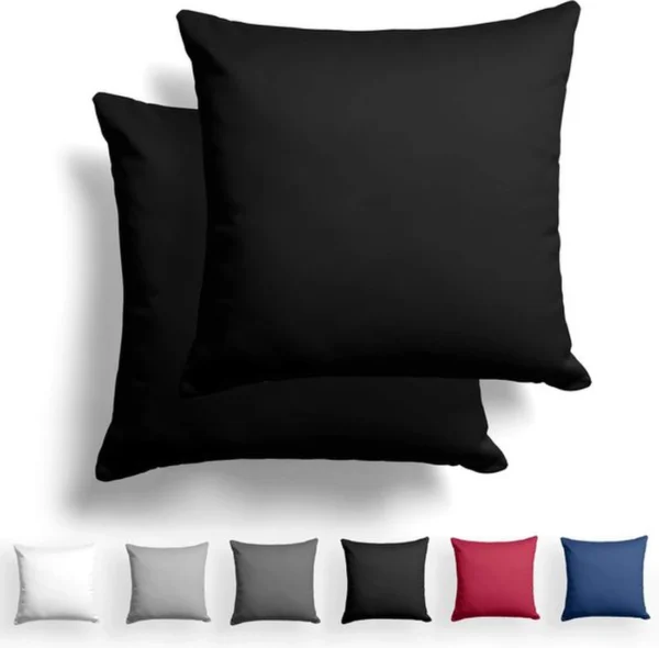 P-87213234970880-20260406113210.webp Unyqoos® Set van twee luxe mako-satijnen kussenslopen van 50 x 50 cm in zwart