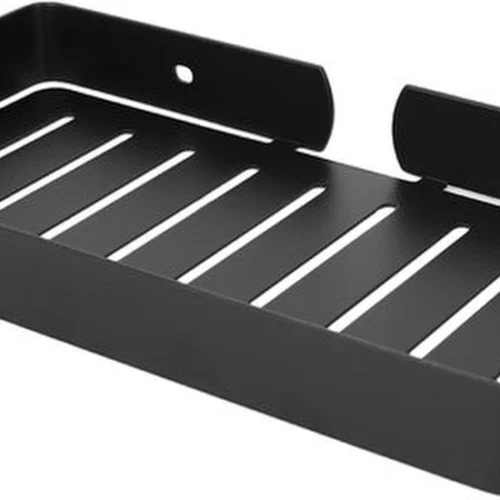 P-87213234979580-20260405174123.webp Unyqoos® Zwart Afvoerrek en Wandhouder voor Badkamer en Keuken met Handdoekhaken