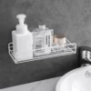 P-87213235025150-20260406101916.webp Unyqoos® Zelfklevend metalen kruidenrek en doucheplank voor keuken en badkamer