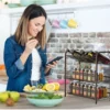 Unyqoos® Multifunctioneel 3-Laags Organisatie Rek voor Keuken en Badkamer