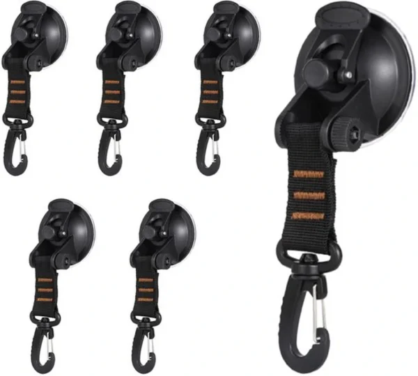 P-87213235068340-20260406115301.webp Unyqoos® Set van 6 multifunctionele zuignapankers voor kamperen en outdoor gebruik