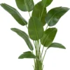 Unyqoos® Grote Tropische Bananenboom van 180 cm met Realistische Bladeren en Witte Pot