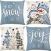 P-87213235108621-20260406111449.webp Unyqoos® Decoratieve kussenslopen met kerstthema voor sfeervolle winterinterieurs