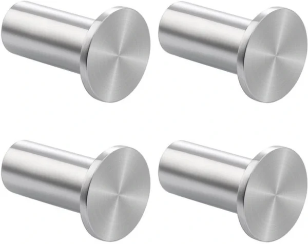 P-87213235145630-20260406115529.webp Unyqoos® Set van vier roestvrijstalen wandhaken voor veelzijdig gebruik in huis