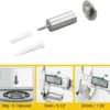 P-87213235145636-20260406115534.webp Unyqoos® Set van vier roestvrijstalen wandhaken voor veelzijdig gebruik in huis