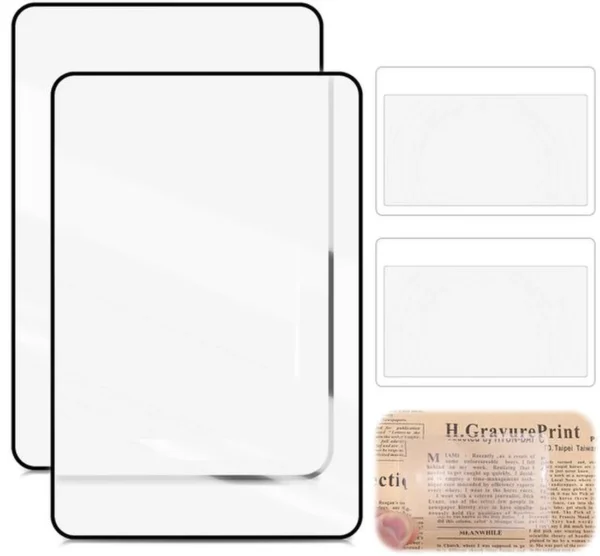 P-87213235148600-20260331100514.webp Unyqoos® Set van vier ultradunne leesloepen voor boeken en kranten met dubbele functie