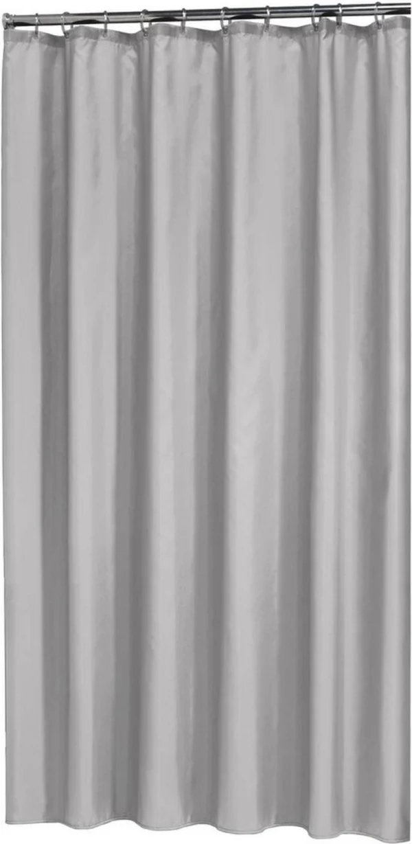 P-87213235153860-20260403113511.webp Unyqoos® Waterdicht lichtgrijs douchegordijn van Peva met bevestigingsogen