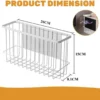 Unyqoos® Ruimtebesparend magnetisch opbergrek voor koelkast en wasmachine