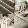 Unyqoos® Stijlvolle Mandala Bedsprei voor Elegantie en Comfort in Huis, 170 x 220 cm, Zacht en Onderhoudsvriendelijk