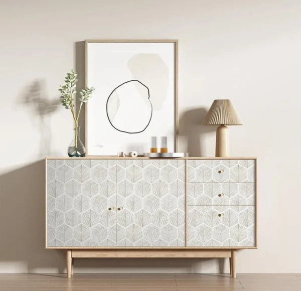 Unyqoos® Hedendaags zelfklevend behang voor veelzijdige interieurdecoratie
