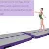 Unyqoos® Paars verbindingsband voor opblaasbare gymnastiek en yogamatten