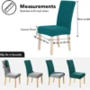 P-87213235293761-20260405183415.webp Unyqoos® Set van twee elastische stoelhoezen voor veelzijdige stoelbescherming en decoratie