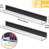 P-87213235297653-20260406083050.webp Unyqoos® Transparant magnetisch acryl boekenrek voor whiteboards en koelkasten