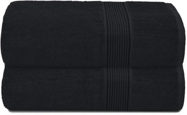 Unyqoos® Set van 2 Luxe Extra Grote Badhanddoeken, 100 x 150 cm, Ultra Absorberend en Sneldrogend