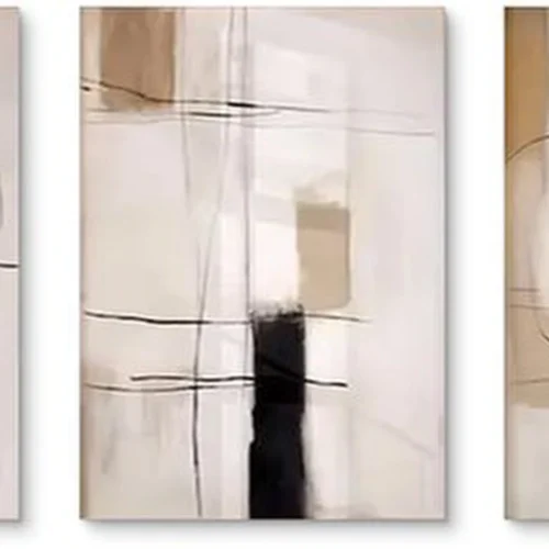 P-87213235328640-20260406123603.webp Unyqoos® Set van drie moderne abstracte kunstposters voor stijlvolle wanddecoratie