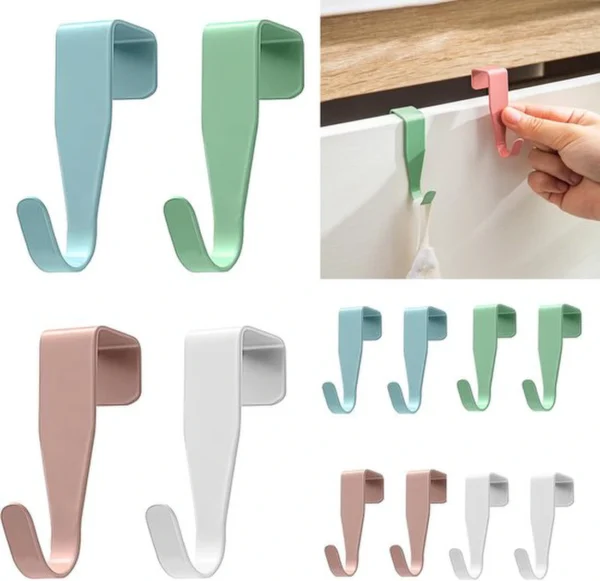 P-87213235348370-20260406120046.webp Unyqoos® Set van 12 kleurrijke en robuuste koolstofstalen deurhaken voor veelzijdig gebruik in huis