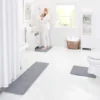 Unyqoos® Super Zachte Antislip Traagschuim Badkamermat voor Luxe Comfort in het Grijs, 43 x 61 cm