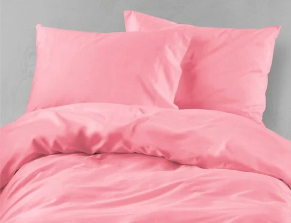 Unyqoos® Zacht Roze Beddengoed Set van Microvezel met Ritssluiting voor Tweepersoonsbed