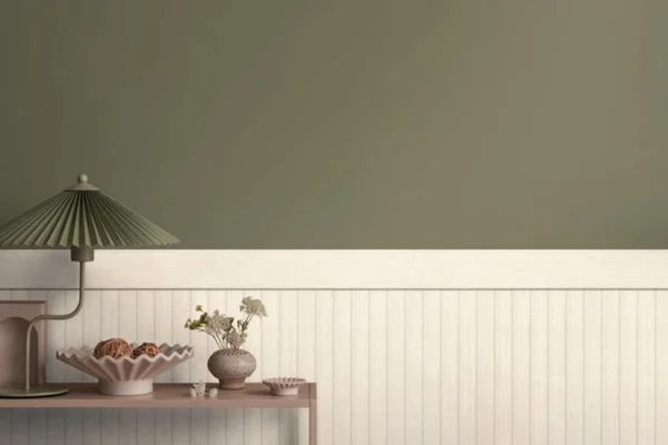 Unyqoos® Realistisch houtlook vliesbehang met geïntegreerde plint voor elegante woonruimtes