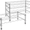 P-87213235475300-20260406105822.webp Unyqoos® Stijlvol en ruimtebesparend wijnrek voor 24 flessen met 4 etages