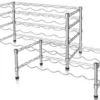 P-87213235475302-20260406105825.webp Unyqoos® Stijlvol en ruimtebesparend wijnrek voor 24 flessen met 4 etages