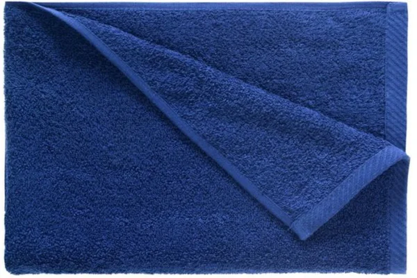 Unyqoos® Complete set zachte katoenen badhanddoeken in marineblauw voor dagelijks gebruik