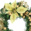 Unyqoos® Sfeervolle Kerstkrans met LED-verlichting en Decoratieve Elementen van 30 cm