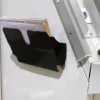 Unyqoos® Magnetische wandhouder voor A4 documenten en flyers in zwart ontwerp