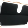 Unyqoos® Magnetische wandhouder voor A4 documenten en flyers in zwart ontwerp