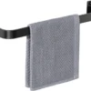P-87213235542930-20260405182755.webp Unyqoos® Stijlvolle zwarte handdoekhouder 40 cm voor badkamer en keuken