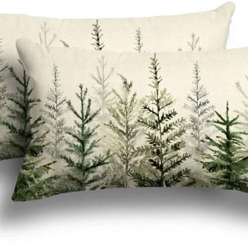 P-87213235558630-20260406113817.webp Unyqoos® Set van 2 kerstkussenslopen voor decoratief gebruik in huis, 40 x 60 cm