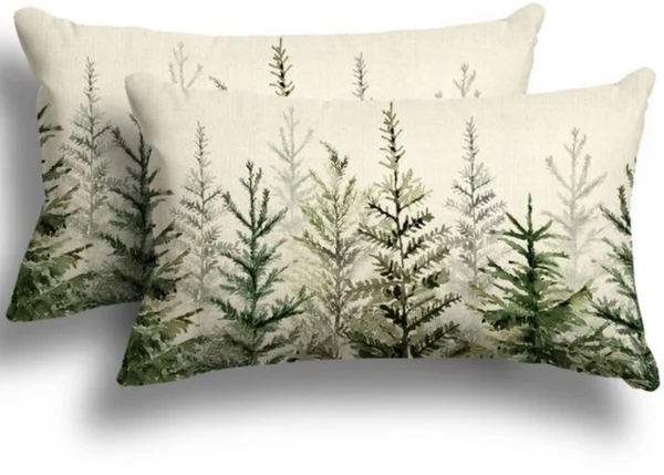 P-87213235558630-20260406113817.webp Unyqoos® Set van 2 kerstkussenslopen voor decoratief gebruik in huis, 40 x 60 cm
