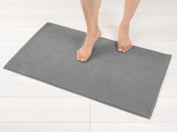 Unyqoos® Zachte en Luxe Antislip Badmat van 100% Katoen, Groot Formaat voor Optimale Absorptie en Comfort