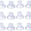 P-87213235586040-20260406120946.webp Unyqoos® Set van 12 sterke transparante zuignappen voor veelzijdig gebruik bij kamperen