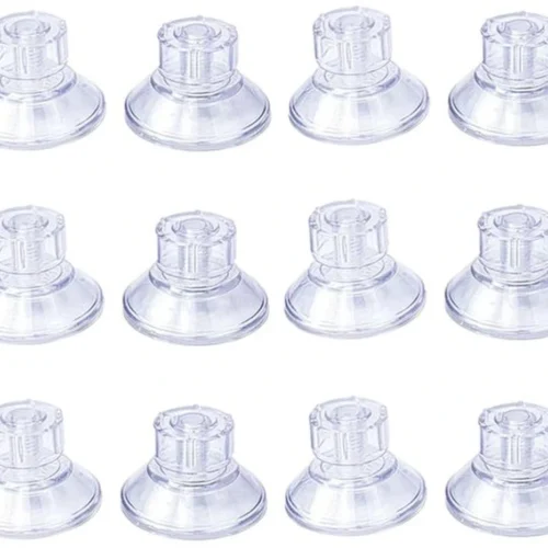 P-87213235586040-20260406120946.webp Unyqoos® Set van 12 sterke transparante zuignappen voor veelzijdig gebruik bij kamperen