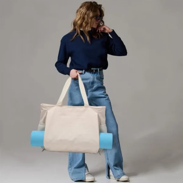 P-87213235590451-20260406084326.webp Unyqoos® Multifunctionele Sporttas voor Dames en Heren met Yogamatvak en Waterdichte Compartimenten