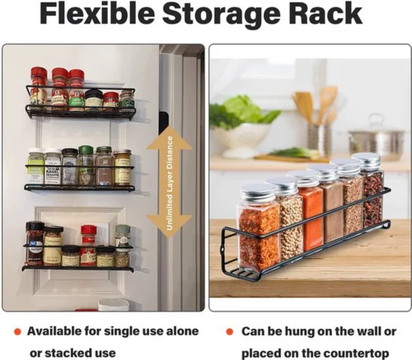 P-87213235614134-20260406102734.webp Unyqoos® Stijlvol Muurkruidenrek met Vier Verdiepingen en Flexibele Montageopties voor Keuken en Badkamer